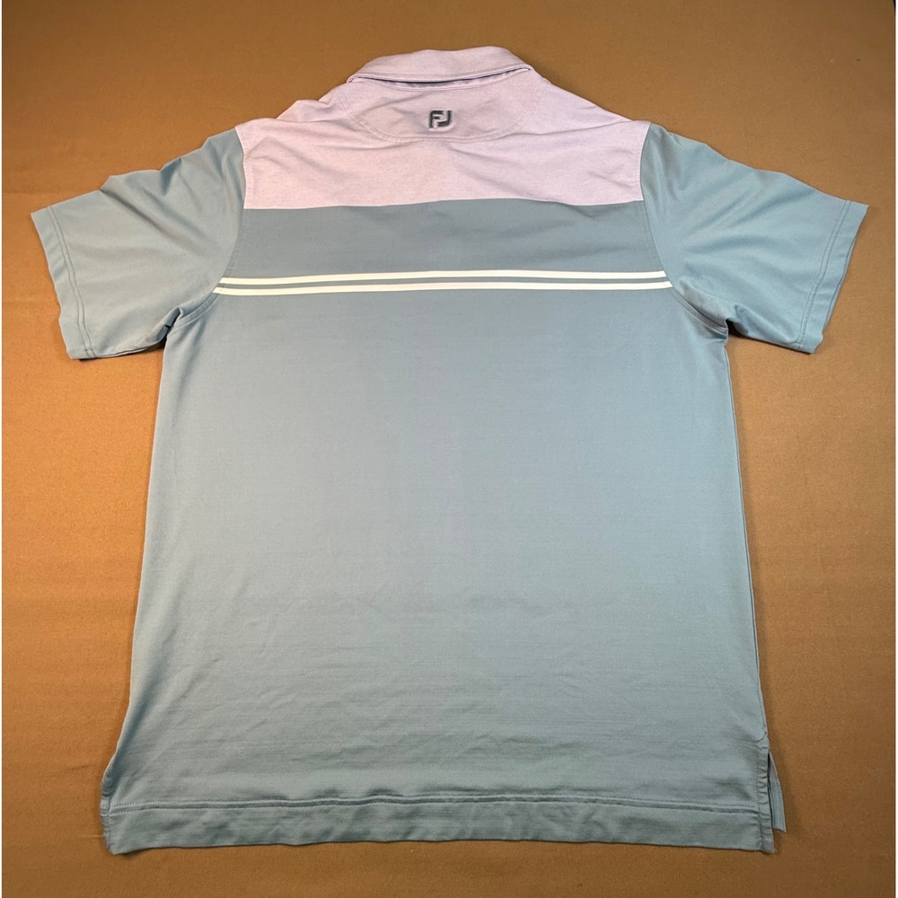 Mens FootJoy FJ Ryder Cup 2020 Echelon Golf Polo Shirt Size L - Picture 8 of 11